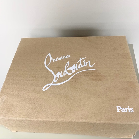 Christian Louboutin- Suede Leather Mules - Picture 5 of 7